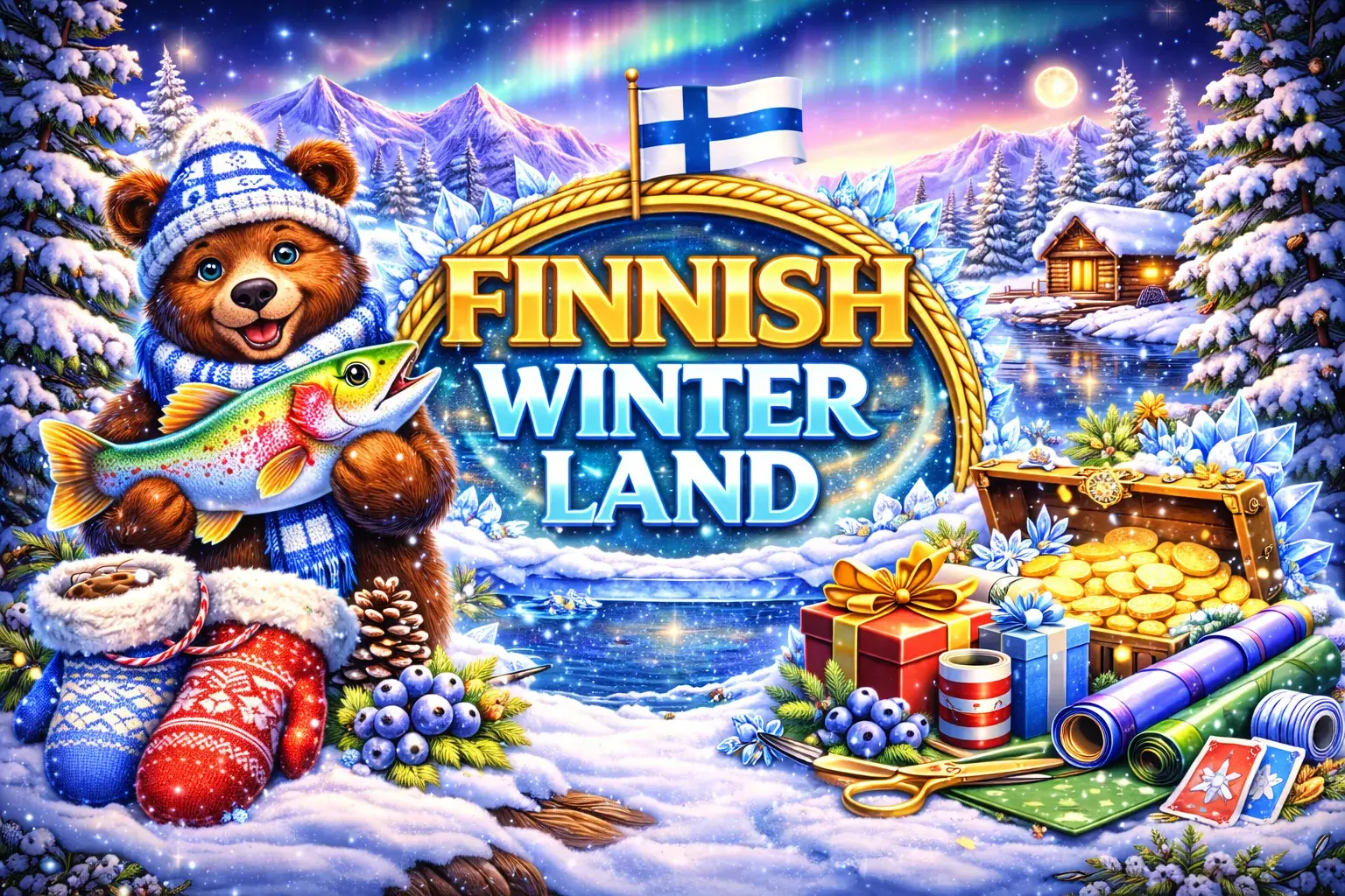 Snowy Finnish Winter Land game artwork